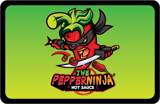 Peper Ninja - Custom trailer hitch cover
